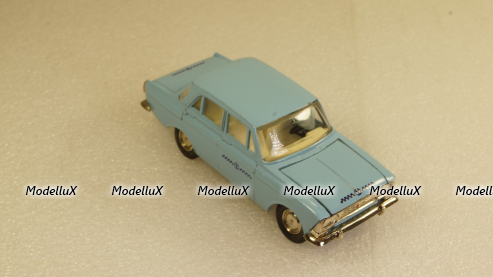 Москвич-408 Такси голубой, Тантал/Радон 1:43
