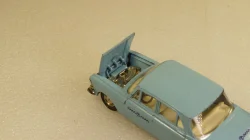 Москвич-408 Такси голубой, Тантал/Радон 1:43