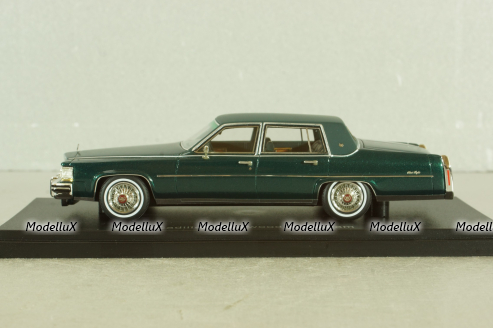 Cadillac Fleetwood Brougham 1991, green, 43555, NEO 1:43