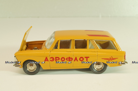 Москвич-427 А4, Аэрофлот, охра, Июль 1978г., Тантал/Радон 1:43