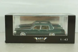 Cadillac Fleetwood Brougham 1991, green, 43555, NEO 1:43