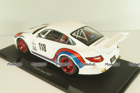 Porsche 911 (997) RWB Old & New 2020, white, MCG18328, MCG 1:18