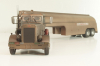 Peterbilt 281 with semi trailer fuel tanker 1955, from movie Duel, rusty, TTR038, IXO 1:43