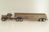 Peterbilt 281 with semi trailer fuel tanker 1955, from movie Duel, rusty, TTR038, IXO 1:43