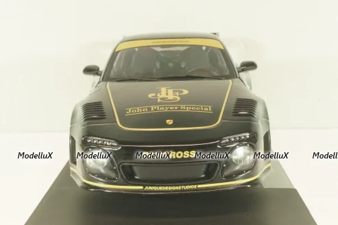 Porsche 911 (997) RWB JPS John Player Special Old & New 2020, black, MCG18326, MCG 1:18