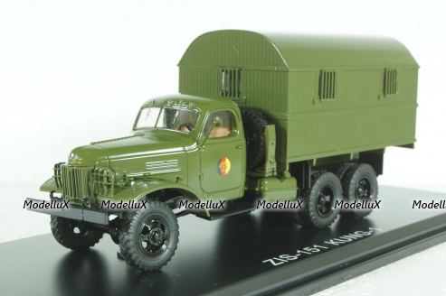 Зис-151 Кунг, хаки, Premium Classixxs 1:43
