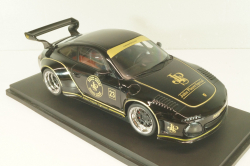 Porsche 911 (997) RWB JPS John Player Special Old & New 2020, black, MCG18326, MCG 1:18