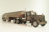 Peterbilt 281 with semi trailer fuel tanker 1955, from movie Duel, rusty, TTR038, IXO 1:43