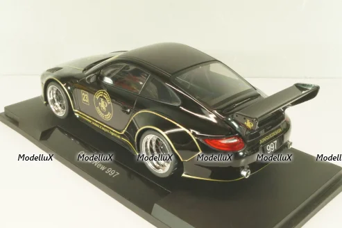 Porsche 911 (997) RWB JPS John Player Special Old & New 2020, black, MCG18326, MCG 1:18