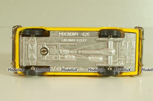 Москвич-426 А3, желтый, Олимпийский, Тантал/Радон 1:43