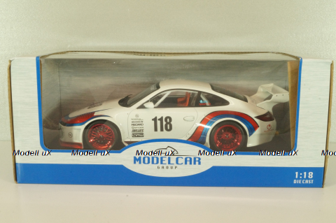 Porsche 911 (997) RWB Old & New 2020, white, MCG18328, MCG 1:18