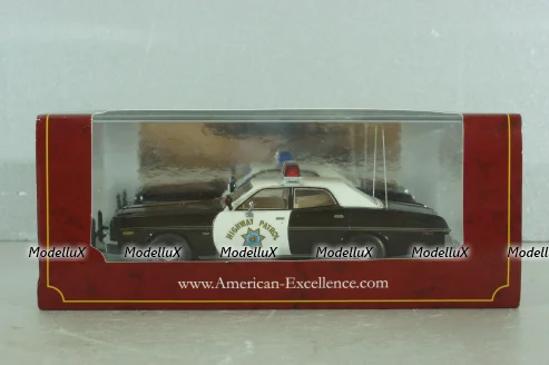 Dodge Monaco California Highway patrol, black/white, 43511, American Exellence 1:43