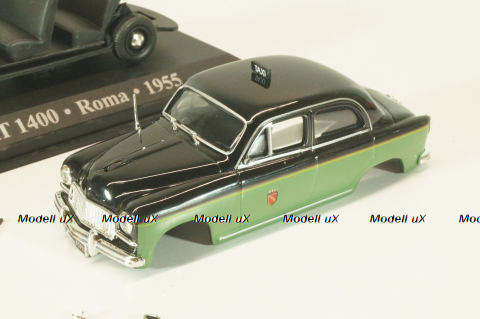 Fiat 1400 Taxi Roma 1955, Altaya 1:43 После ДТП!