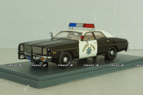 Dodge Monaco California Highway patrol, black/white, 43511, American Exellence 1:43