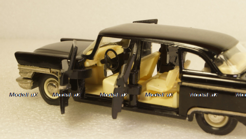 ГАЗ-13 Чайка А15 с МИ черная, Тантал/Радон 1:43