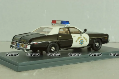 Dodge Monaco California Highway patrol, black/white, 43511, American Exellence 1:43