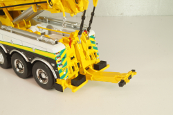 Kenworth T 880 wrecker tow truck 2018, white/yellow, TTR037, IXO 1:43