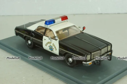 Dodge Monaco California Highway patrol, black/white, 43511, American Exellence 1:43