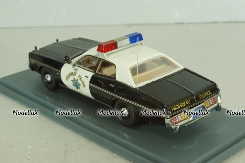 Dodge Monaco California Highway patrol, black/white, 43511, American Exellence 1:43