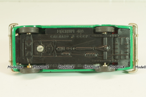 Москвич-408 А10, зеленый, Тантал/Радон 1:43