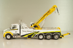 Kenworth T 880 wrecker tow truck 2018, white/yellow, TTR037, IXO 1:43