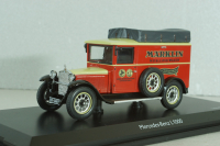 Mercedes-Benz L 1000 truck "Marklin" 1930, red/beige, 450292800, Schuco 1:43