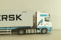 Volvo FH 12 with semi-trailer "Maersk" white/blue/grey, Tekno 1:50