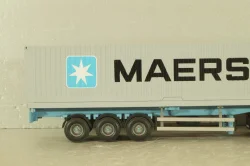Volvo FH 12 with semi-trailer "Maersk" white/blue/grey, Tekno 1:50