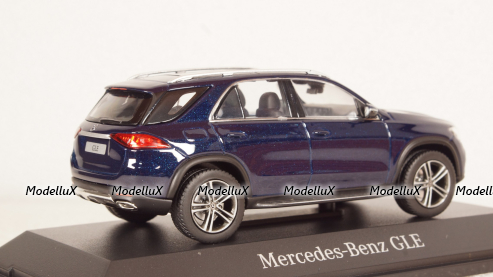 Mercedes-Benz GLE (V167) 2018, blue, B66960551, Norev 1:43
