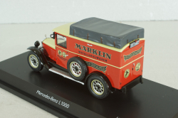 Mercedes-Benz L 1000 truck "Marklin" 1930, red/beige, 450292800, Schuco 1:43