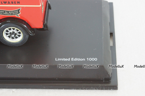 Mercedes-Benz L 1000 truck "Marklin" 1930, red/beige, 450292800, Schuco 1:43