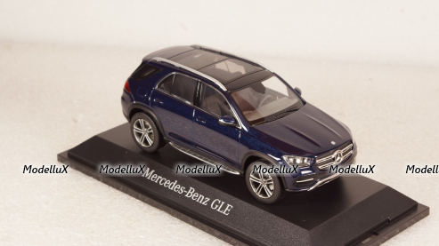 Mercedes-Benz GLE (V167) 2018, blue, B66960551, Norev 1:43