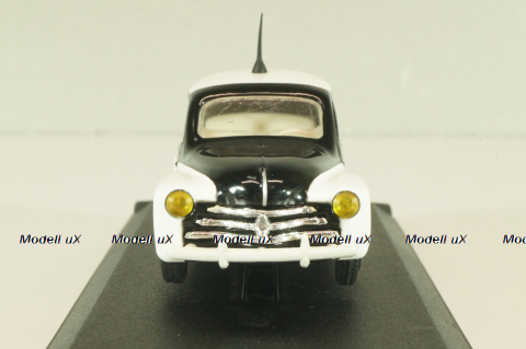 Renault 4 CV Police 1950, white/black, V3166, Eligor 1:43