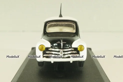 Renault 4 CV Police 1950, white/black, V3166, Eligor 1:43