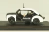 Renault 4 CV Police 1950, white/black, V3166, Eligor 1:43