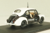 Renault 4 CV Police 1950, white/black, V3166, Eligor 1:43