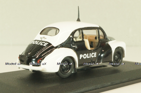 Renault 4 CV Police 1950, white/black, V3166, Eligor 1:43