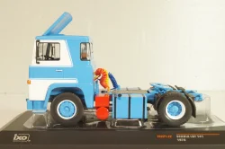 Scania LBT 141 tractor 1976, blue, TR221, IXO 1:43