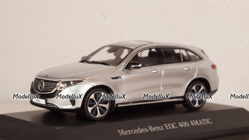 Mercedes EQC 400 4 Matic 2019 silver, Spark 1:43
