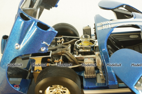 Ford GT40 MK II #2, 12h Serbian 1966 Grant, Gurney, Shelby Collectibles 1:18