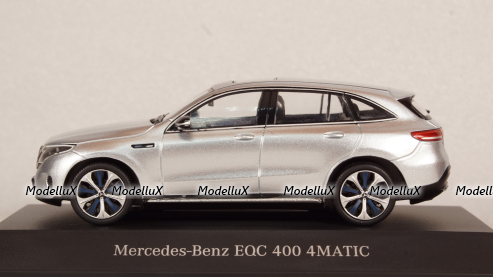 Mercedes EQC 400 4 Matic 2019 silver, Spark 1:43