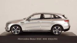 Mercedes EQC 400 4 Matic 2019 silver, Spark 1:43