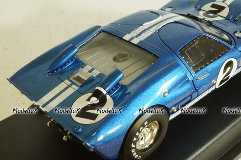 Ford GT40 MK II #2, 12h Serbian 1966 Grant, Gurney, Shelby Collectibles 1:18
