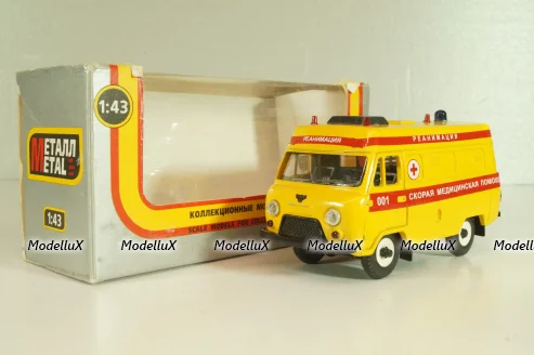 УАЗ-39094, Реанимация, Агат 1:43
