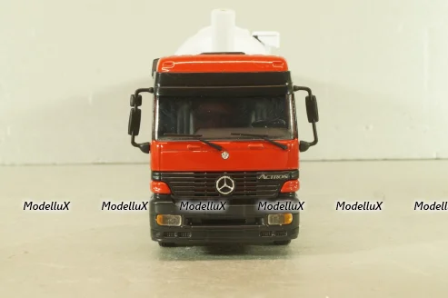 Mercedes-Benz Actros (MP1) 1840 witth semi-trailer "Spitzer Eurovrac" 1996, red/white, Joal 1:50 