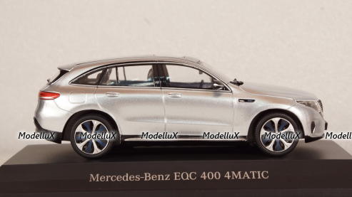 Mercedes EQC 400 4 Matic 2019 silver, Spark 1:43