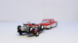 Москвич 412 с прицепом и Москвичом Г-5, GModel 1:43