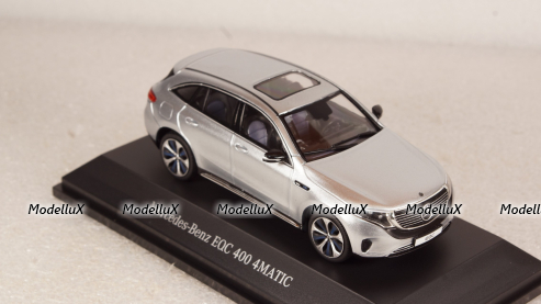 Mercedes EQC 400 4 Matic 2019 silver, Spark 1:43