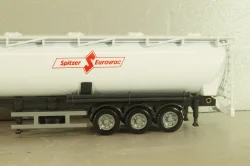 Mercedes-Benz Actros (MP1) 1840 witth semi-trailer "Spitzer Eurovrac" 1996, red/white, Joal 1:50 