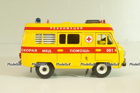 УАЗ-39094, Реанимация, Агат 1:43